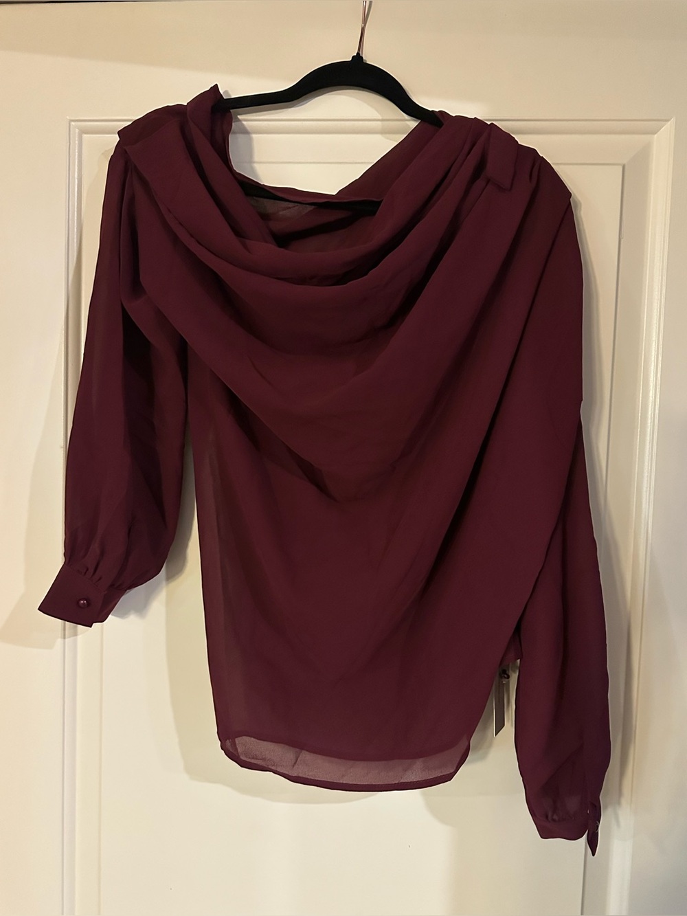 NWT Commense One-Shoulder 2-Piece Chiffon Short Set - M - Picture 6 of 7